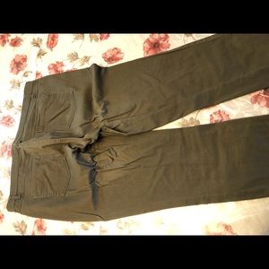 Women’s casual slacks size 14 olive green